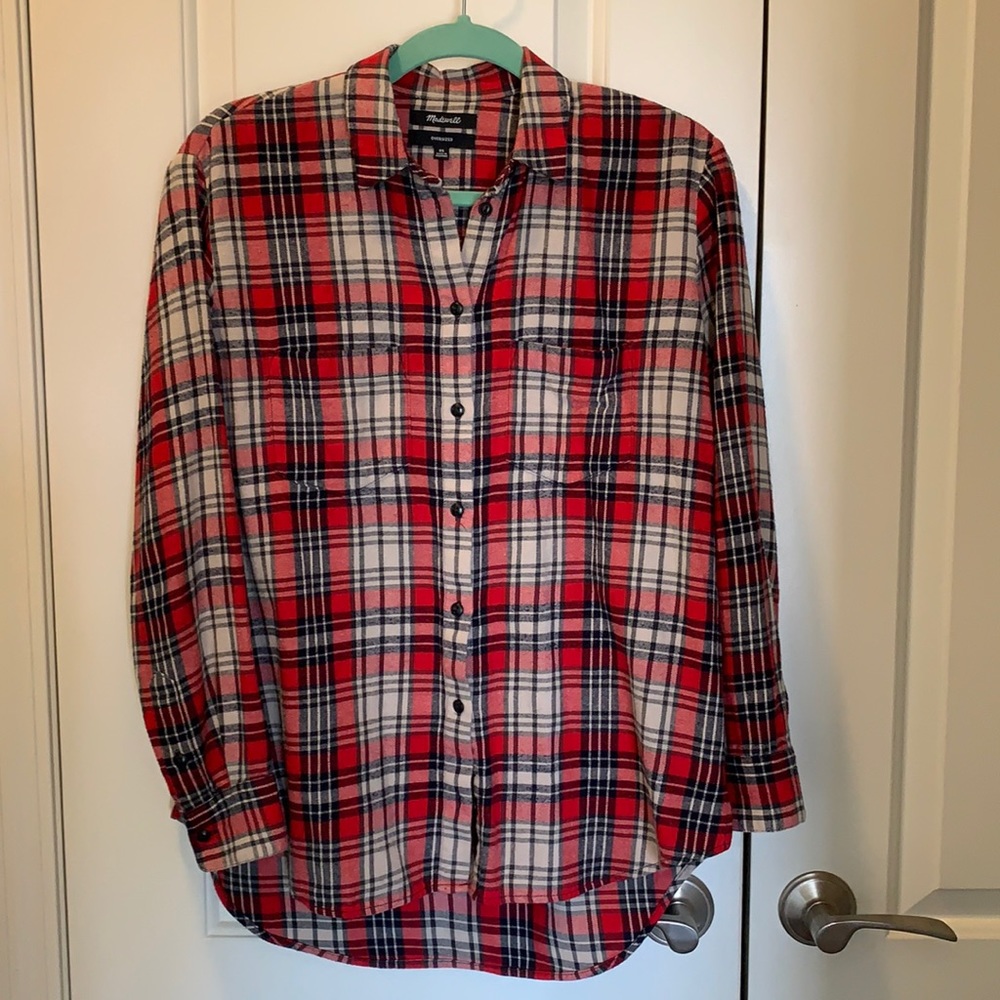 Madewell oversized flannel